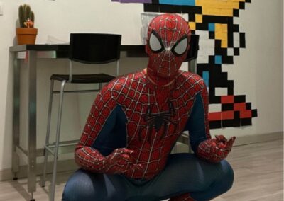 Mascotte spider-man